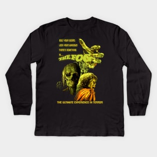 The Fog! Bolt Your Doors, Classic Horror. (Version 3) Kids Long Sleeve T-Shirt